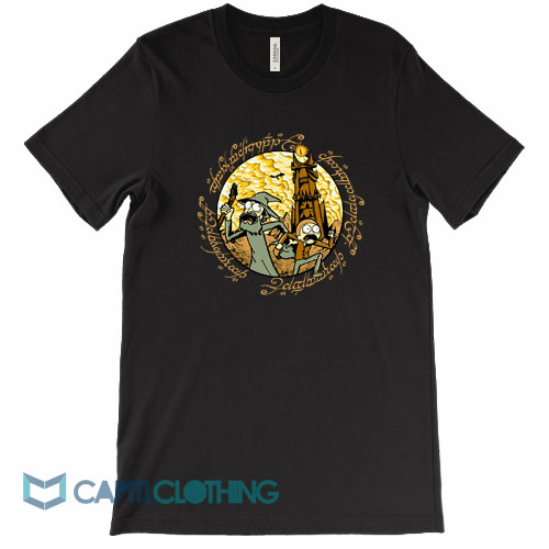 Rick-and-Morty-X-The-Lord-Of-The-Rings-Tee