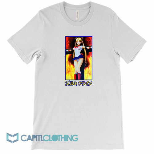 Sailor-Moon-On-Burning-Cross-Tee