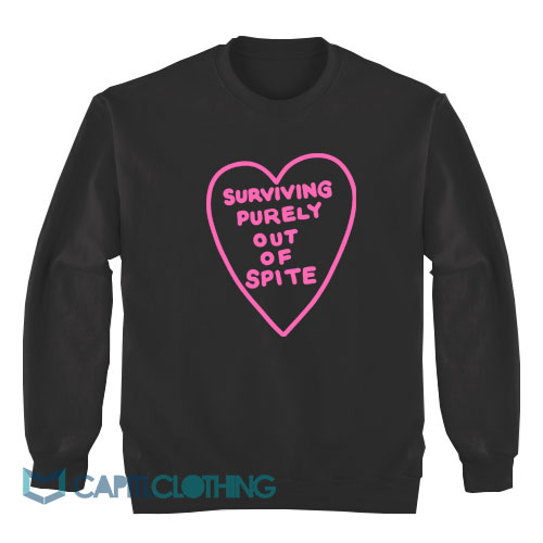 Surviving-Purely-Out-Of-Spite-Sweatshirt