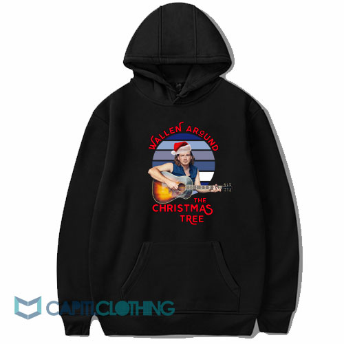 Wallen Around The Christmas Tree Hoodie