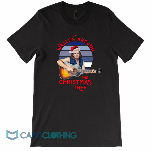 Wallen-Around-The-Christmas-Tree-Tee