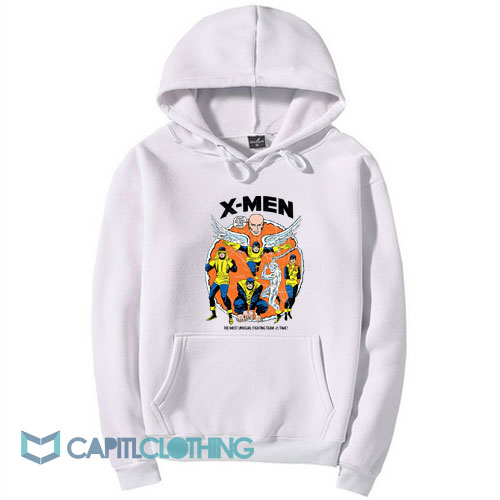 X-Men Mutants Classic Retro Comic Hoodie