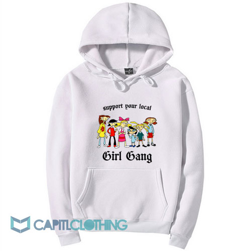 Arnold Support Your Local Girl Gang Hoodie