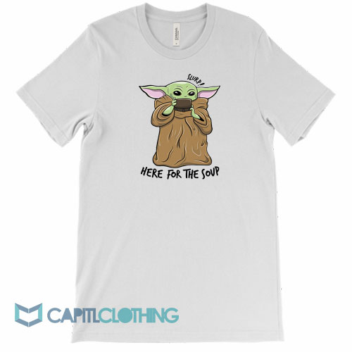 Baby-Yoda-Dringking-Soup-Tee