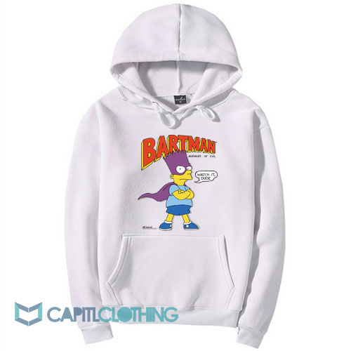 Bartman The Simpsons 1989 Hoodie