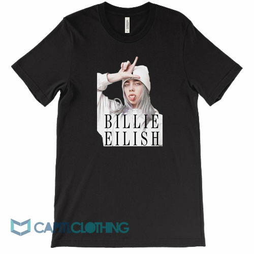 Billie-Eilish-Harajuku-Camiseta-Mujer-Tee