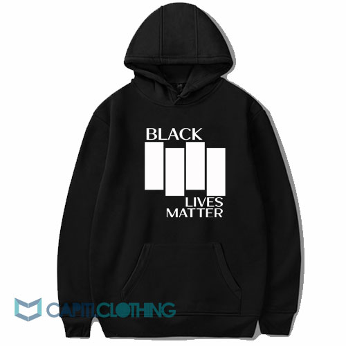 Black Flag Black Lives Matter Hoodie