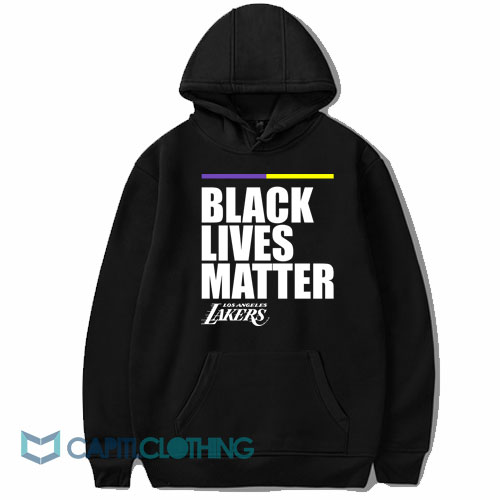 Black Lives Matter Los Angeles Lakers Hoodie