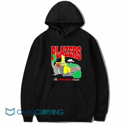 Blazers 1990 NBA Hoodie