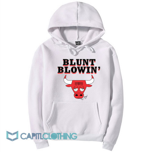 Blunt Blowin' Bull Hoodie