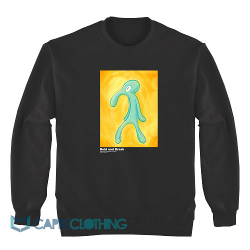 Bold-and-Brash-Painting-Squidward-Tentacles-Sweatshirt