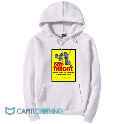 Deep Throat Movie Poster Hoodie