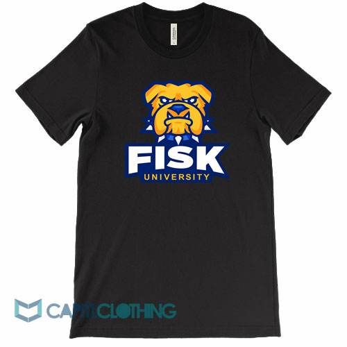 Fisk-University-Bulldog-Mascot-Tee