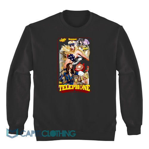 Gaga-and-Beyonce-In-Telephone-Sweatshirt1