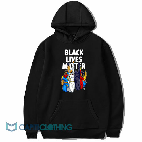 Marvels Black Liver Matter Hoodie