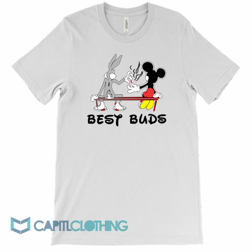 Mickey-and-Bugs-Bunny-Best-Buds-Tee