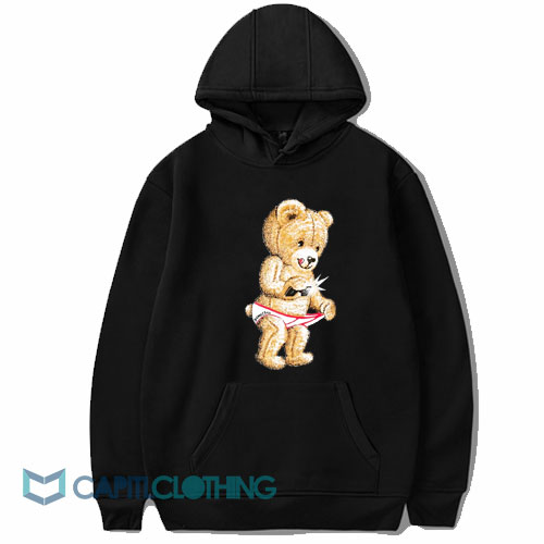 Teddy Bear Snap Box Hoodie