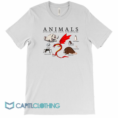 Animals-Avatar-The-Last-Airbender-Tee