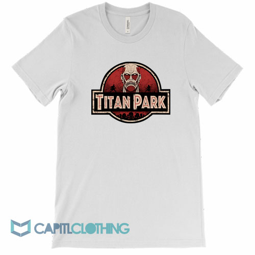 Attack-On-Titan-Jurassic-Park-Tee