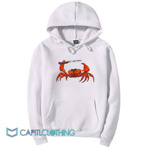 Crab With Knife Hoodie