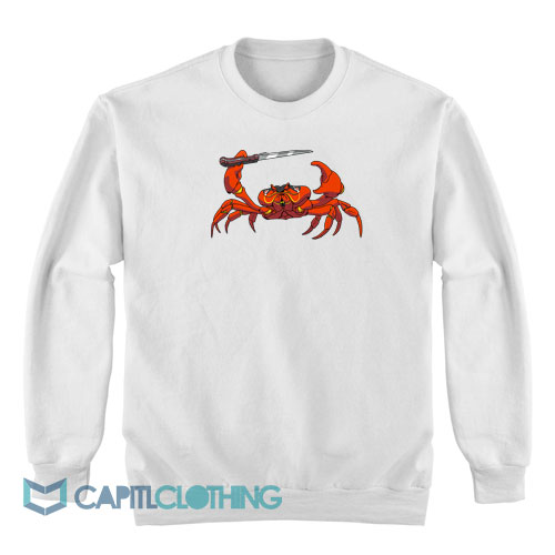 Crab-With-Knife-Sweatshirt1