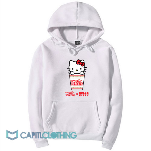 Hello Kitty Cup Noodles Hoodie