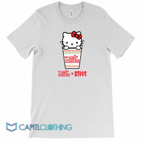 Hello-Kitty-Cup-Noodles-Tee