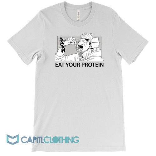 Jujutsu-Kaisen-Eat-Your-Protein-Tee