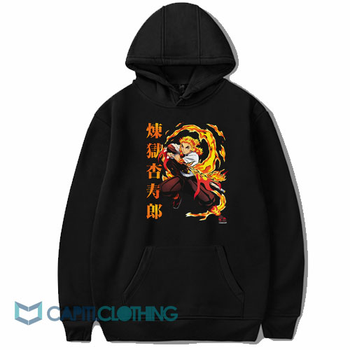 Kyojuro Rengoku Demon Slayer Hoodie