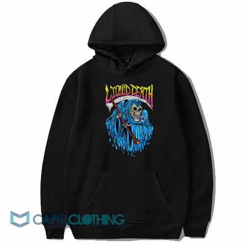 Liquid Death Thrashed To Death Hoodie