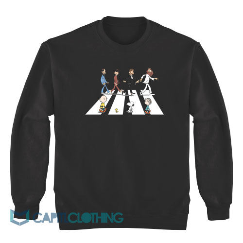 Peanuts-In-Abbey-Road-The-Beatles-Snoopy-Sweatshirt1