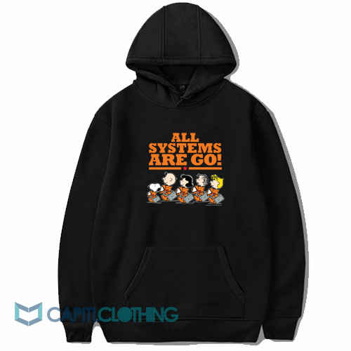 Peanuts Nasa All Systems Are Go Hoodie