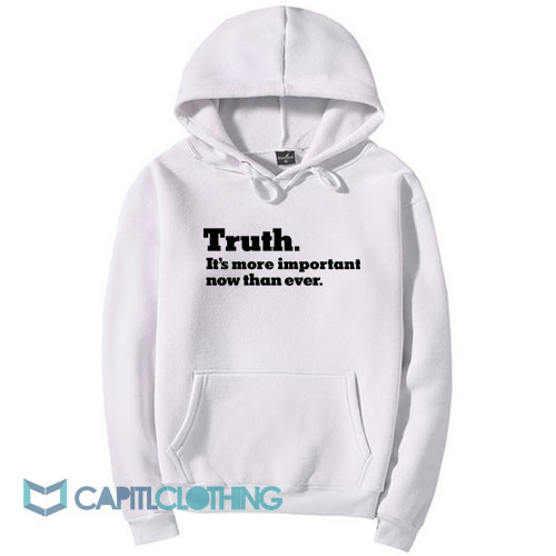 The New York Times Truth It’s more important now Hoodie