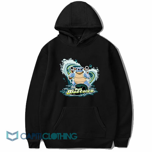 Baja Blastoise Pokemon Hoodie