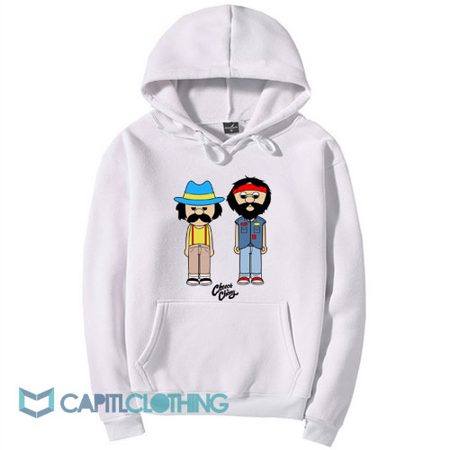 Cheech and Chong Little Cartoon Hoodie