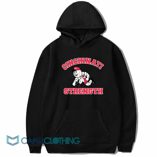 Cincinnati Reds Strength Hoodie