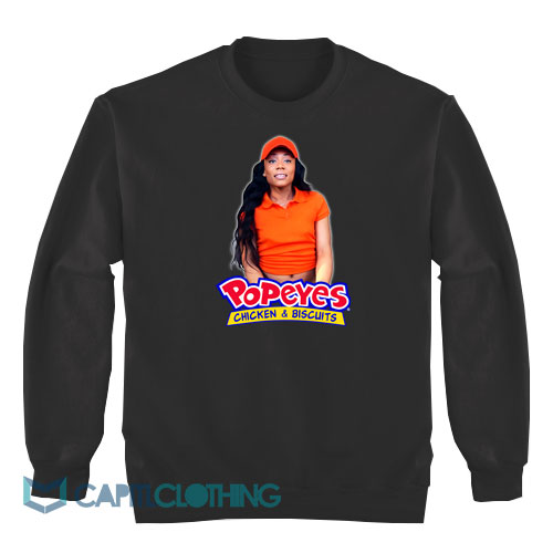 Jayla-Foxx-Popeyes-Chicken-And-Biscuits-Sweatshirt1