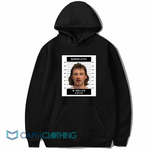 Morgan Wallen Mugshot Hoodie