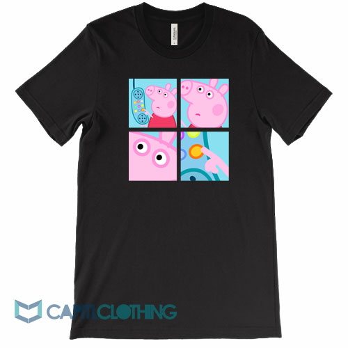 Peppa-Pig-Hanging-Up-Phone-Tee