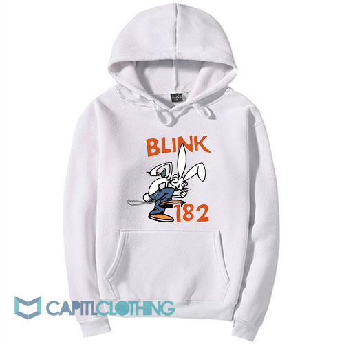 Blink 182 Bunny Punk Rock Hoodie