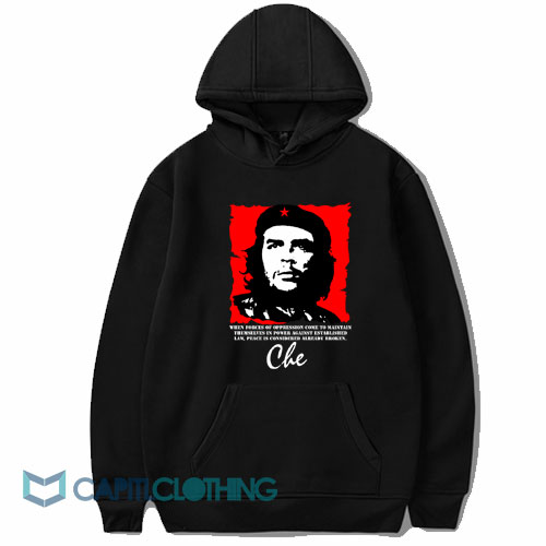 Che Guevara Quotes Hoodie