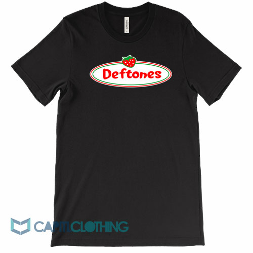 Deftones-Strawberry-Shortcake-Logo-Tee