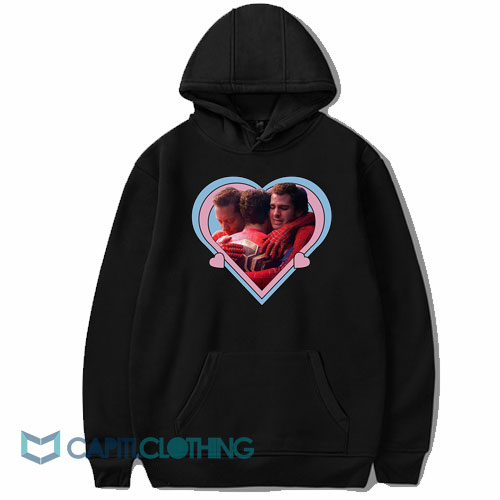 Hugging Spiderman No Way Home Hoodie