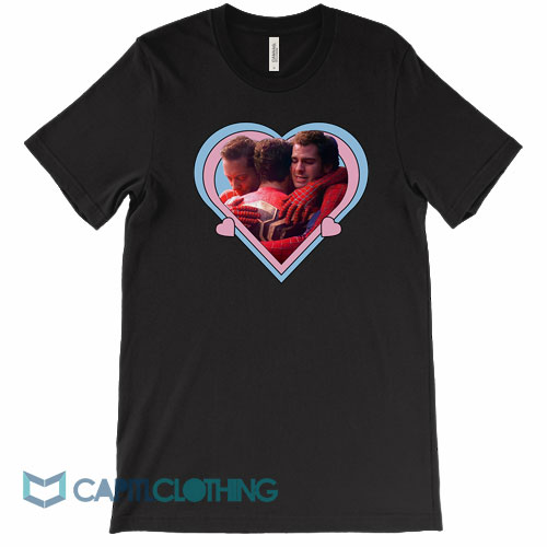 Hugging-Spiderman-No-Way-Home-Tee