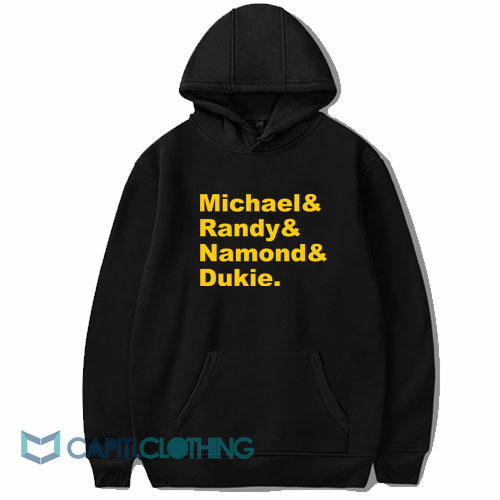 Michael And Randy And Namond And Dukie Baltimore Hoodie