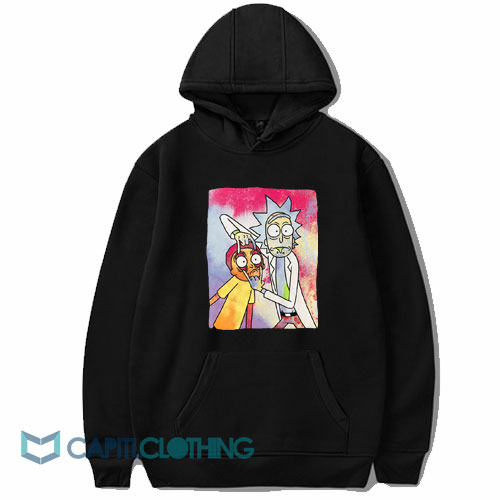 Rick And Morty Eyes Wide Open Hoodie