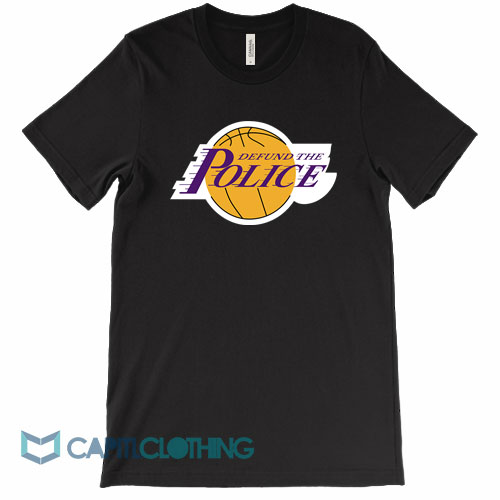 Defund-The-Police-LA-Lakers-Parody-Tee