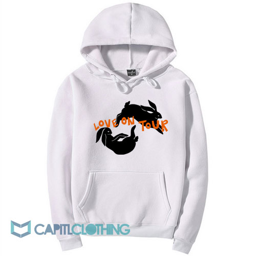 Love On Tour Rabbits Hoodie