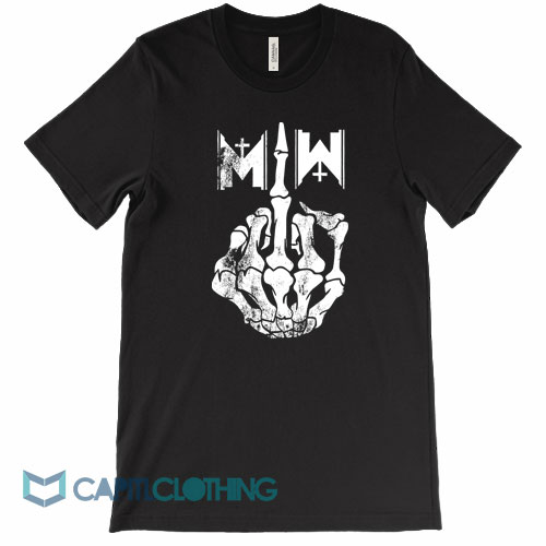 Motionless-In-White-Middle-Finger-Tee