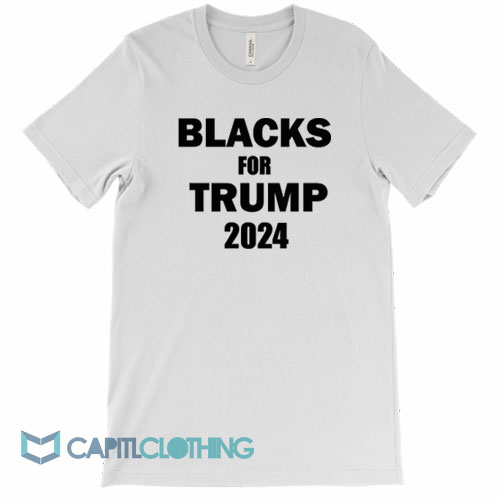 Blacks For Trump 2024 Tee